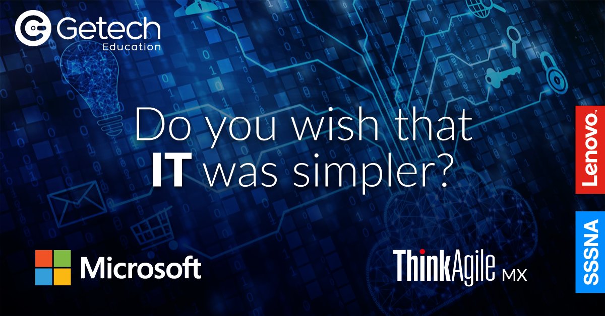 Getech_HE's tweet image. #Microsoft #AzureStackHCI can help institutions modernise ageing infrastructure. Choosing a hybrid approach allows the migration of certain workloads to the cloud while keeping others on-prem.

Choose @Lenovo #ThinkAgileMX for #AzureStackHCI

Find out more getech.moosend.com/show_campaign/…