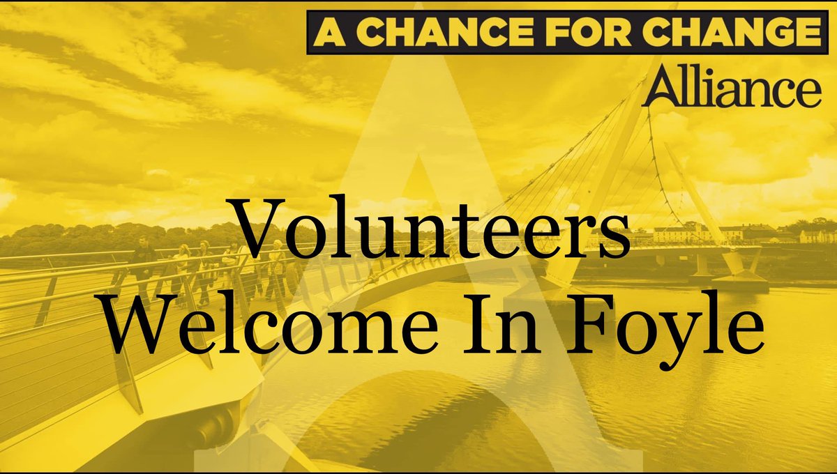 Alliance Party Foyle tweet media