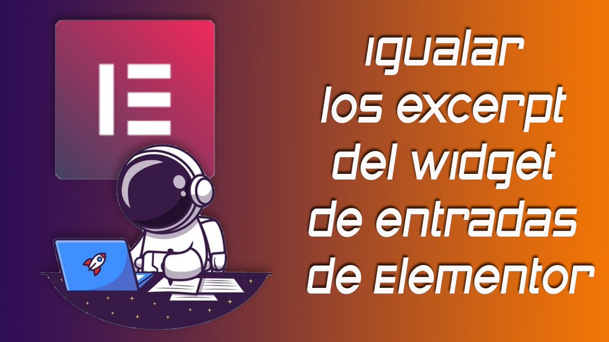 Igualar el número de líneas de los excerpts o extractos de #Wordpress sin plugins #Elementor #Elementorpro youtube.com/watch?v=Bwgl5V…