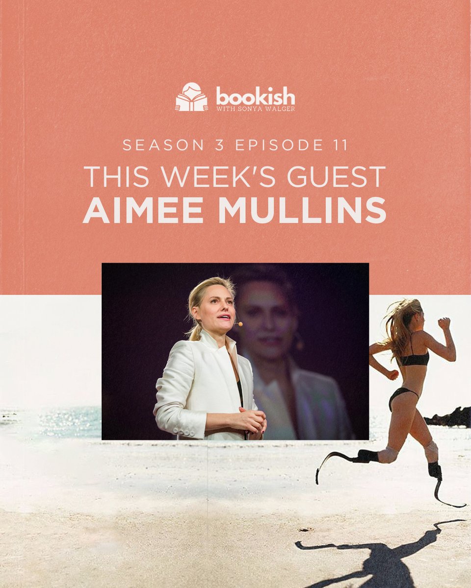 bookishsonya's tweet photo. My guest this week is American athlete, actress, model, and public speaker, @aimeemullins. Aimee is also an avid reader with impeccable taste. 

Don’t miss this episode of #bookishwithsonya!

https://t.co/3m5cFXzso7
https://t.co/PVCby0FmQ6 https://t.co/jWyUvinuT6
