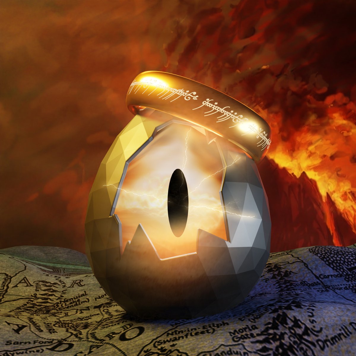 Icosphere Egg tweet media