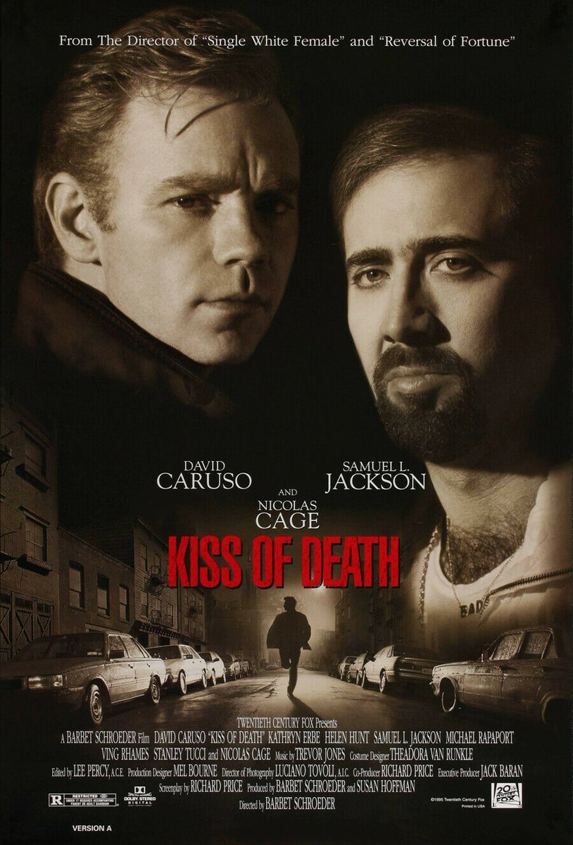 Today on #ClickInMovies:

KISS OF DEATH is a 1995 crime thriller starring David Caruso, Samuel L. Jackson, and Nicolas Cage. The film is a very loosely based remake of the 1947 film noir classic of the same name.

⬇⬇⬇

neotextcorp.com/culture/click-…