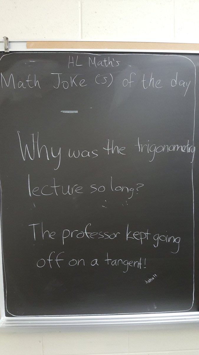 blocks569math's tweet photo. That was so off-topic... #MathJokeofTheDay https://t.co/nzHXaPslxZ
