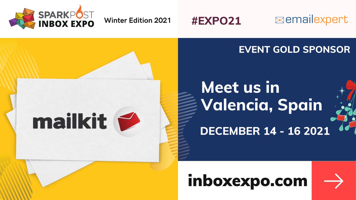 Jakub Olexa, náš CEO, na #InboxExpo #InboxExpo2021 #expo21 bude hovořit o #BIMI a alternativách. Pokud byste se konference chtěli zúčastnit, osobně či online, zkuste kód MKBFCM pro 50% slevu.  👍  inboxexpo.com