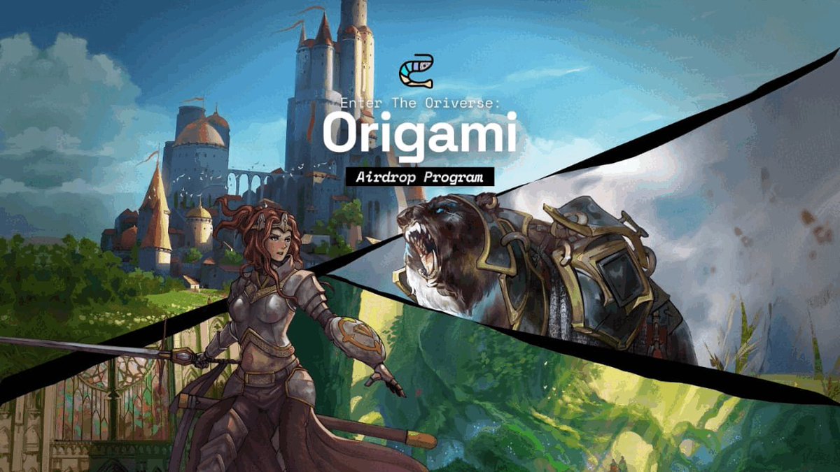 🎉 Origami Prelaunch airdrop 🎉 
 
⏰Time period： 
Nov 22nd 2021 - Dec 7th, 2021 
 
✅Complete Easy Tasks ✅

💸💸share $5000 BUSD💸💸

Details on: t.me/OrigamiAirdrop…