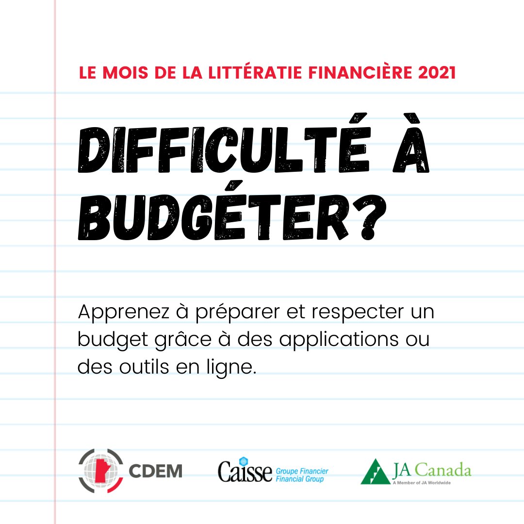CDEM_Jeunesse's tweet photo. 🗓  TRUC: Attendez 30 jours avant de faire un achat non-essentiel. Ceci vous permet de déterminer si vous avez vraiment un désir pour l’item, ou si vous faites un achat impulsif.

#ÉpargnerCestGagner #mlf2021  #flm2021

@DSFMecole
@JAManitoba https://t.co/5wtHqG4gFo