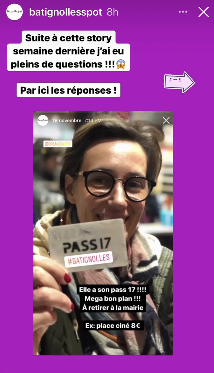 ValerieNahmias's tweet photo. Je l’ai créée en 2012, la carte culture #Pass17 a fait des émules ds le 12e,16e, 11e, tt Paris + des villes de Province. 1er PassCulture, ouvert, gratuit mettant en lien l’offre culturelle publique, privée, avec habitants du quartier, à des prix avantageux, se développe toujours! https://t.co/KFgPHq6ZjF
