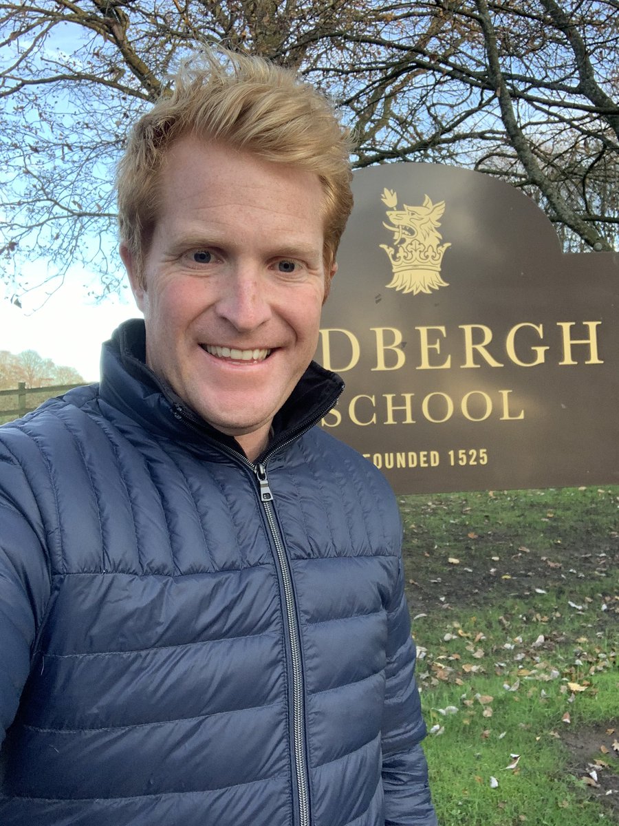 patrickfoster02's tweet photo. Great visit to @SedberghSchool this afternoon. It’s a long way away from home but worth it for the incredible response I received from the pupils and for the breathtaking views from the school. Even got to watch the iconic @TheBrownSSFC train for a few minutes. Some place 🏉 https://t.co/BnryPkhREv