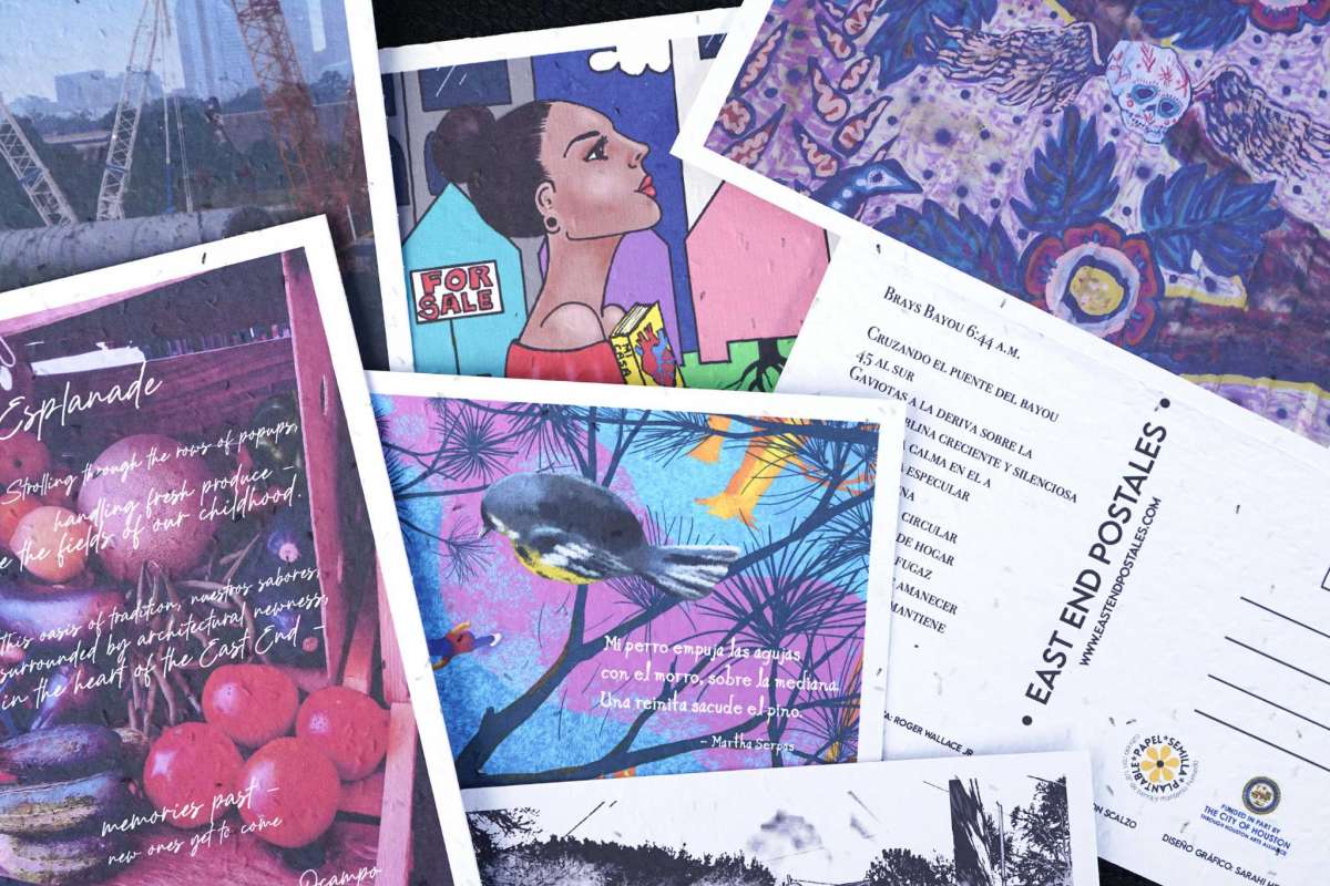 PREVIEW (@previewnow) on Twitter photo Local artists, poets spread messages of Houston’s East End through postcards <a href="/brittanybritto/">Brittany Britto Garley</a> <a href="/EastEndHou/">East End Houston</a> chrn.cl/3CEh30L Local artists, poets spread messages of Houston’s East End through postcards <a href="/brittanybritto/">Brittany Britto Garley</a> <a href="/EastEndHou/">East End Houston</a> chrn.cl/3CEh30L