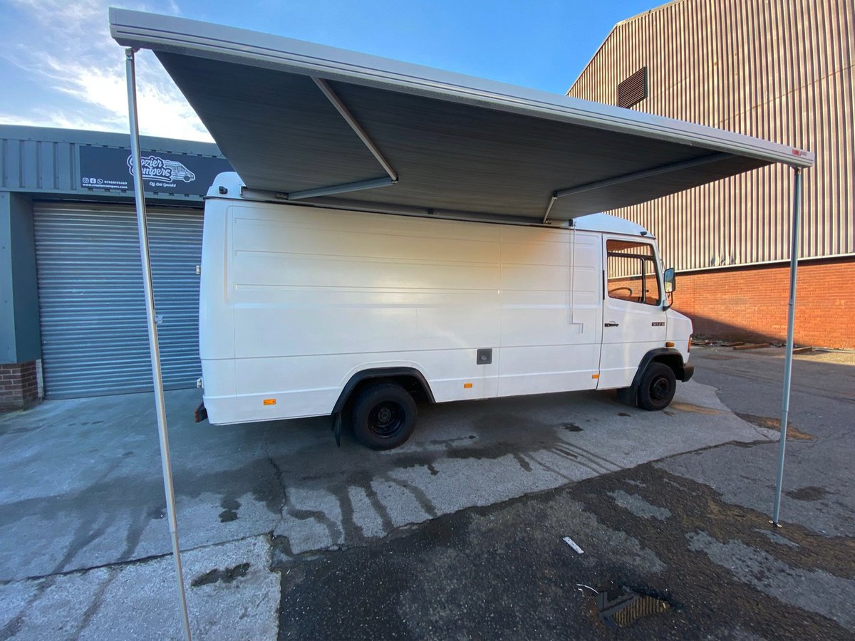 The first bit of work to our #foodtruck has been completed