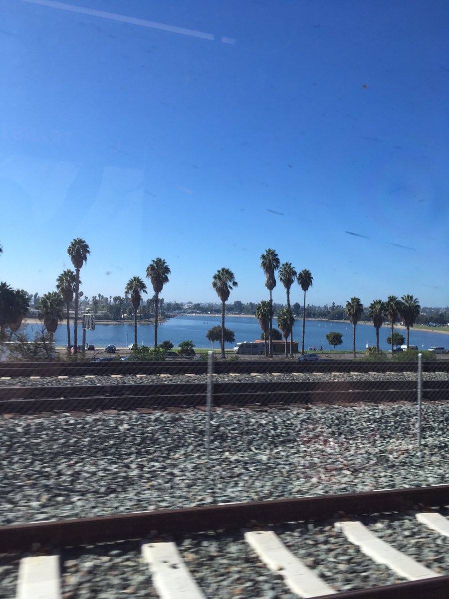 AgentBaz's tweet photo. Regarding #MidCoastMilestone -- hadn't thought much about the line last 2 yrs since it seemed so far away. But glad I went yesterday! Bus to Trolley connection was quick, ride was smooth and while crowded, everyone behaved. Great food and entertainment, @sdmts! Glad to take part. https://t.co/SOYOCnm17t