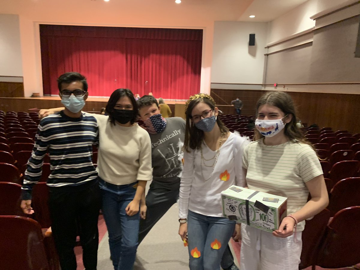 phsgate's tweet photo. PHS won the Creative Convention competition at Springdale HS taking 1st and 3rd place!  Great job Mustangs!!! @DrSzarmach @PlumTeachers @plumboroughsd https://t.co/oJRTY85ehH