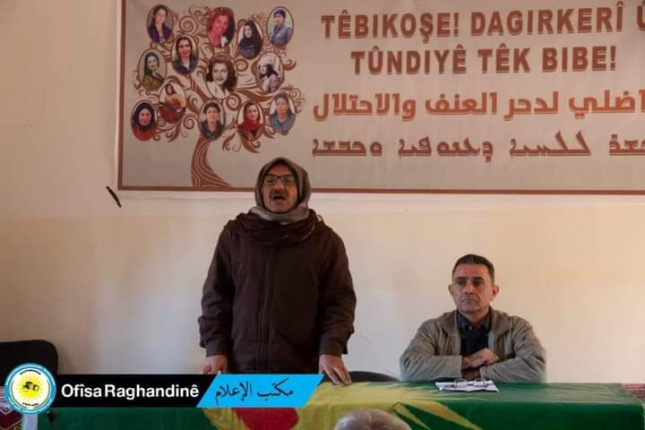 kongra_star's tweet photo. On the initiative of Kongra Star, seminars for men were organized in #Kobane on the occasion of November 25 and its meaning. Education to overcome dominant masculinity is an important means to create a free society.
#25November
#JinJiyanAzadi
#Rojava https://t.co/7kEJ1Wfymr