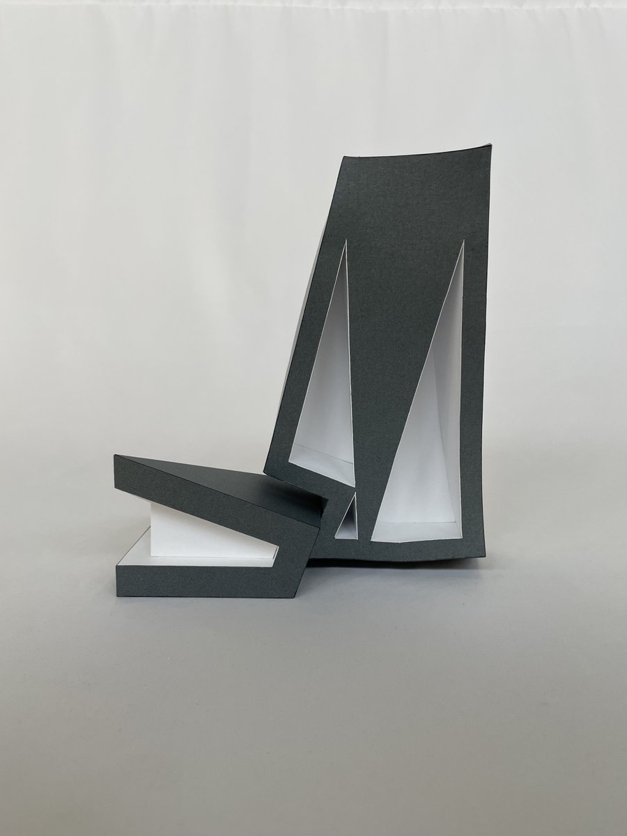 sciarc's tweet photo. #MichaelBoldt's (M.Arch 1) #midterm introduces material form and projective interiority. These images describe the their study of the force of #gravity onto thickened and #intersected forms. https://t.co/nrRRI5xcEb