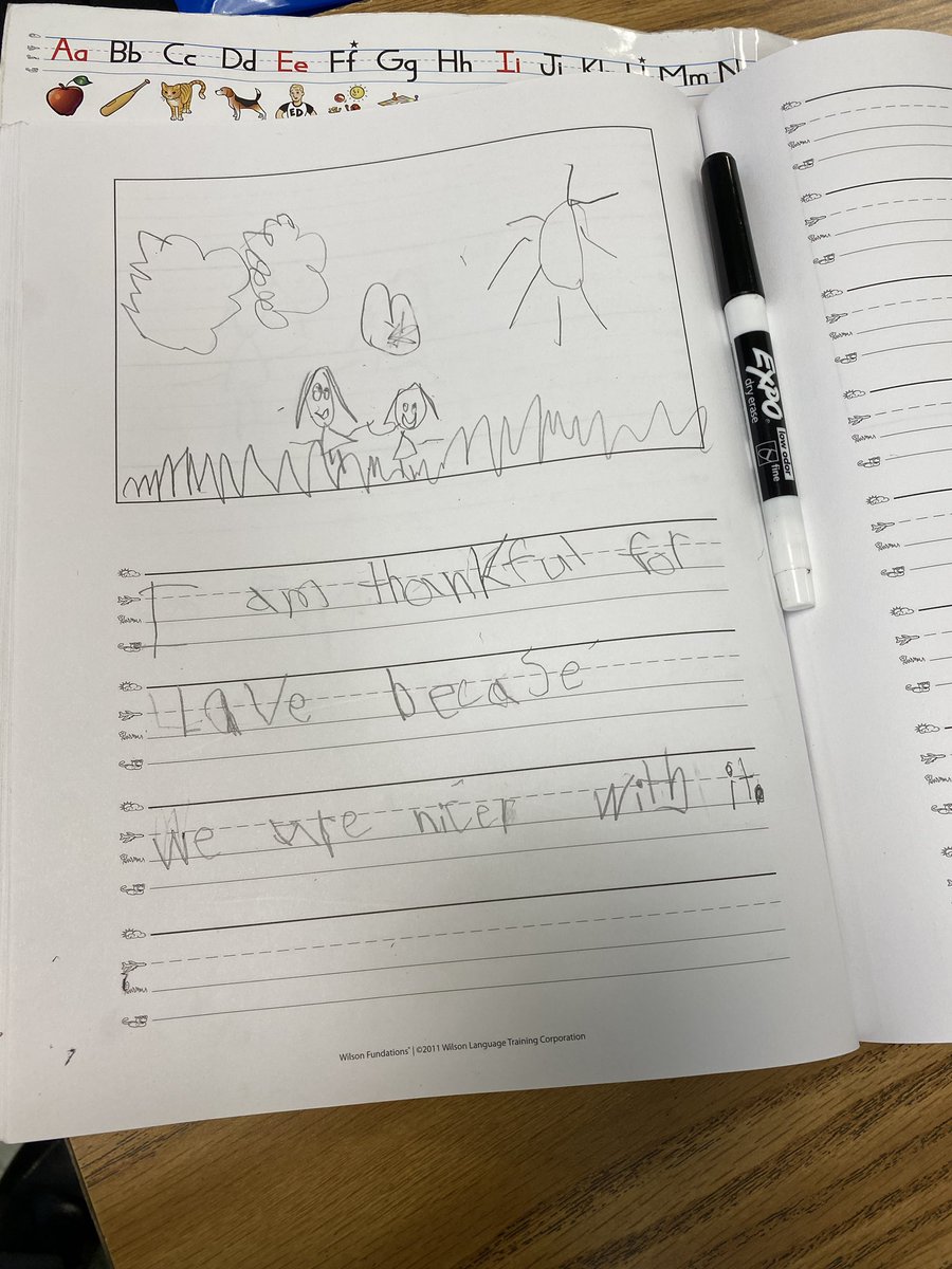 What Ss are thankful in Mrs. Bailey’s class. Here are a few of the responses! #goescougars