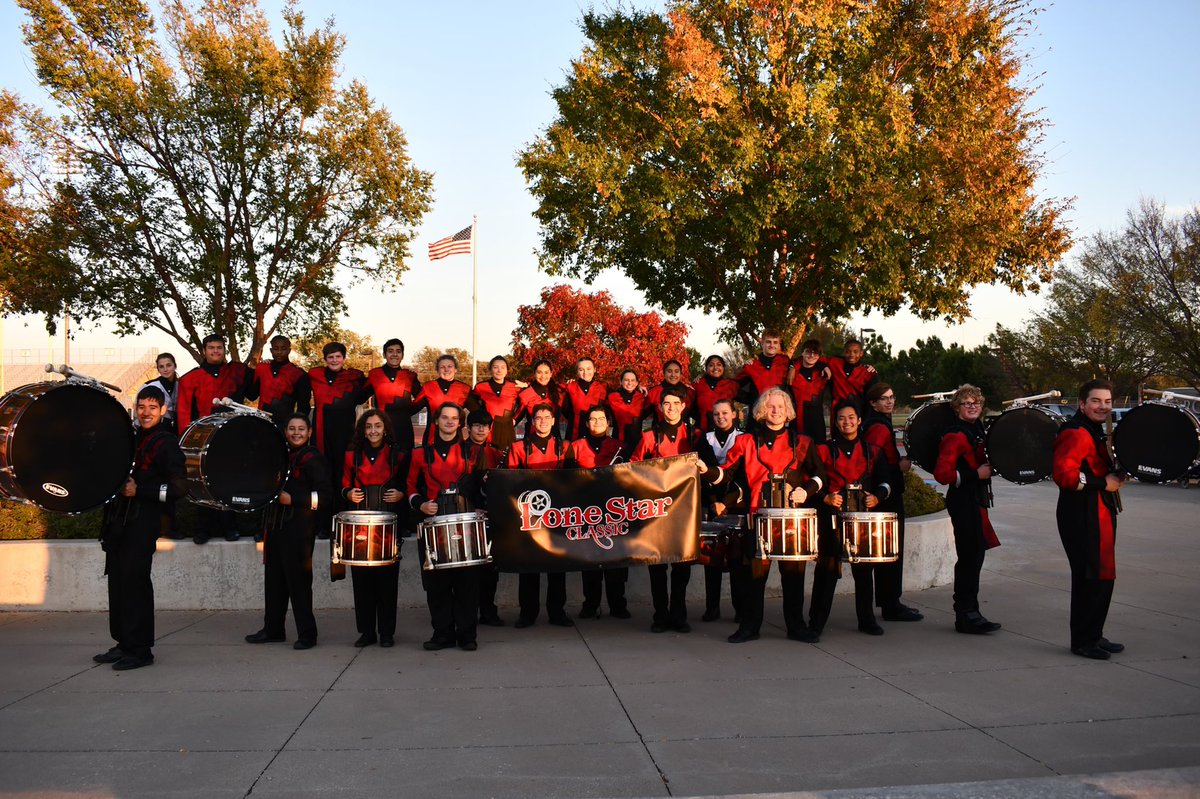 FineArtTylerISD's tweet image. Congrats to Mr. Montgomery and students of the @TLRedRaiders @TylerLegacyBand percussion section for receiving the highest score &amp;amp; place in school history at the Lone Star Classic competition. 👏👏 👏 so much talent! They worked hard &amp;amp; it payed off! @TylerISD #TylerISDFineArts