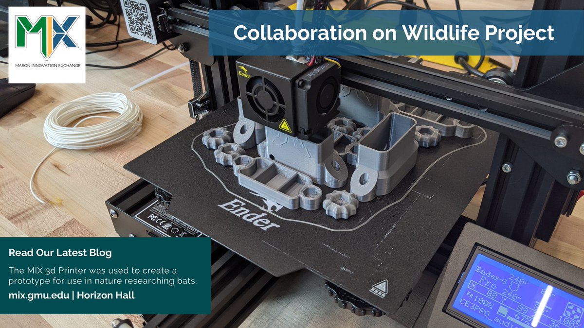 Mason Innovation Exchange (@mixatmason) on Twitter photo Read about a recent collaboration with GMU Biology Professor Travis Gallo where the MIX created custom cases with our 3D Printer for a wildlife research project. loom.ly/JB5vGyI <a href="/GeorgeMasonU/">George Mason University</a> <a href="/URBANxNATURELab/">URBANxNATURE Lab</a> <a href="/GMU_COS/">College of Science</a> Read about a recent collaboration with GMU Biology Professor Travis Gallo where the MIX created custom cases with our 3D Printer for a wildlife research project. loom.ly/JB5vGyI <a href="/GeorgeMasonU/">George Mason University</a> <a href="/URBANxNATURELab/">URBANxNATURE Lab</a> <a href="/GMU_COS/">College of Science</a>