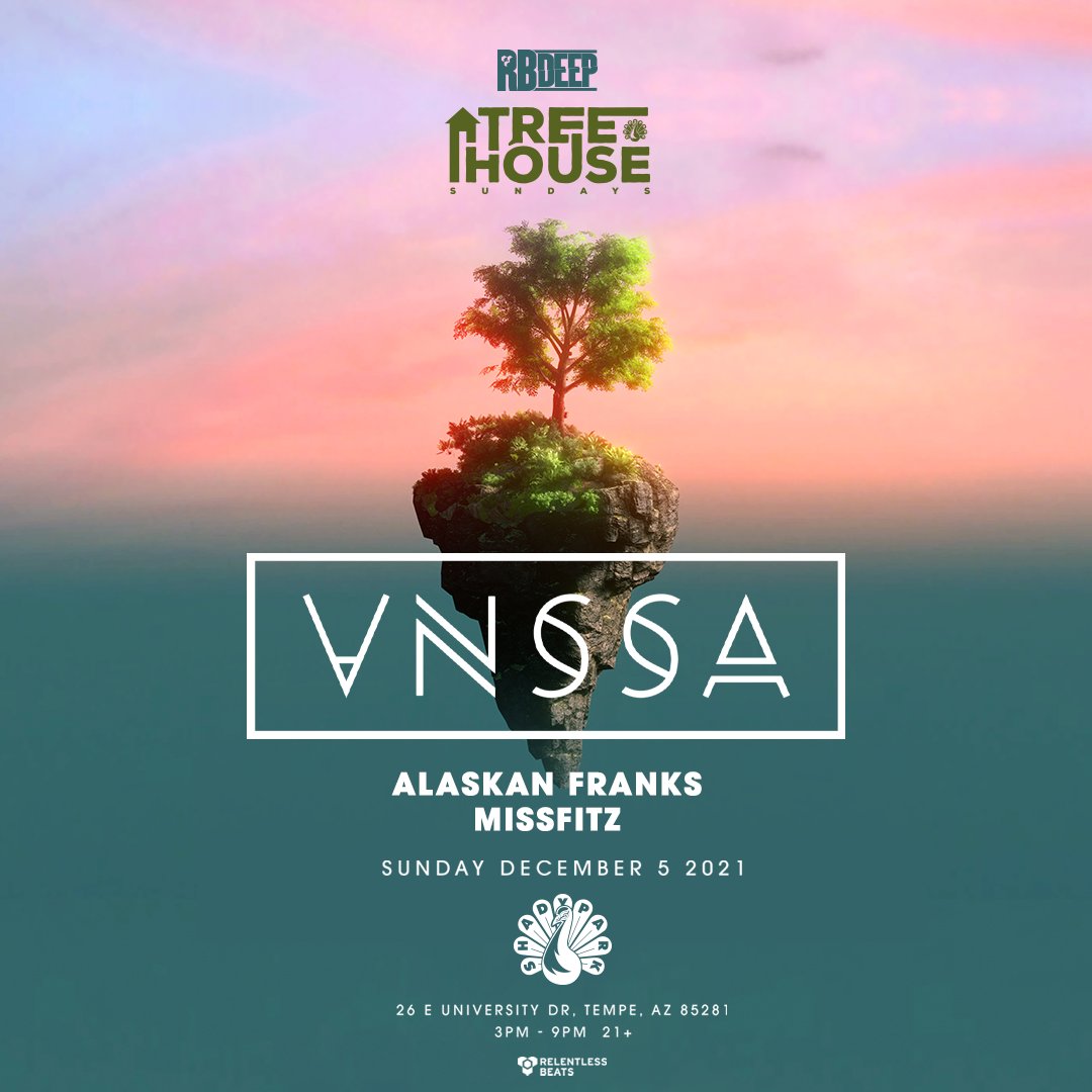 Helping <a href="/VNSSAmusic/">VNSSA</a> fill up the Shady Park dancefloor Sunday, December 5 is ALASKAN FRANKS and MISSFITZ!! Tix are selling 🔥 Get yours while you can 💃🎫 rb.ht/VNSSA21