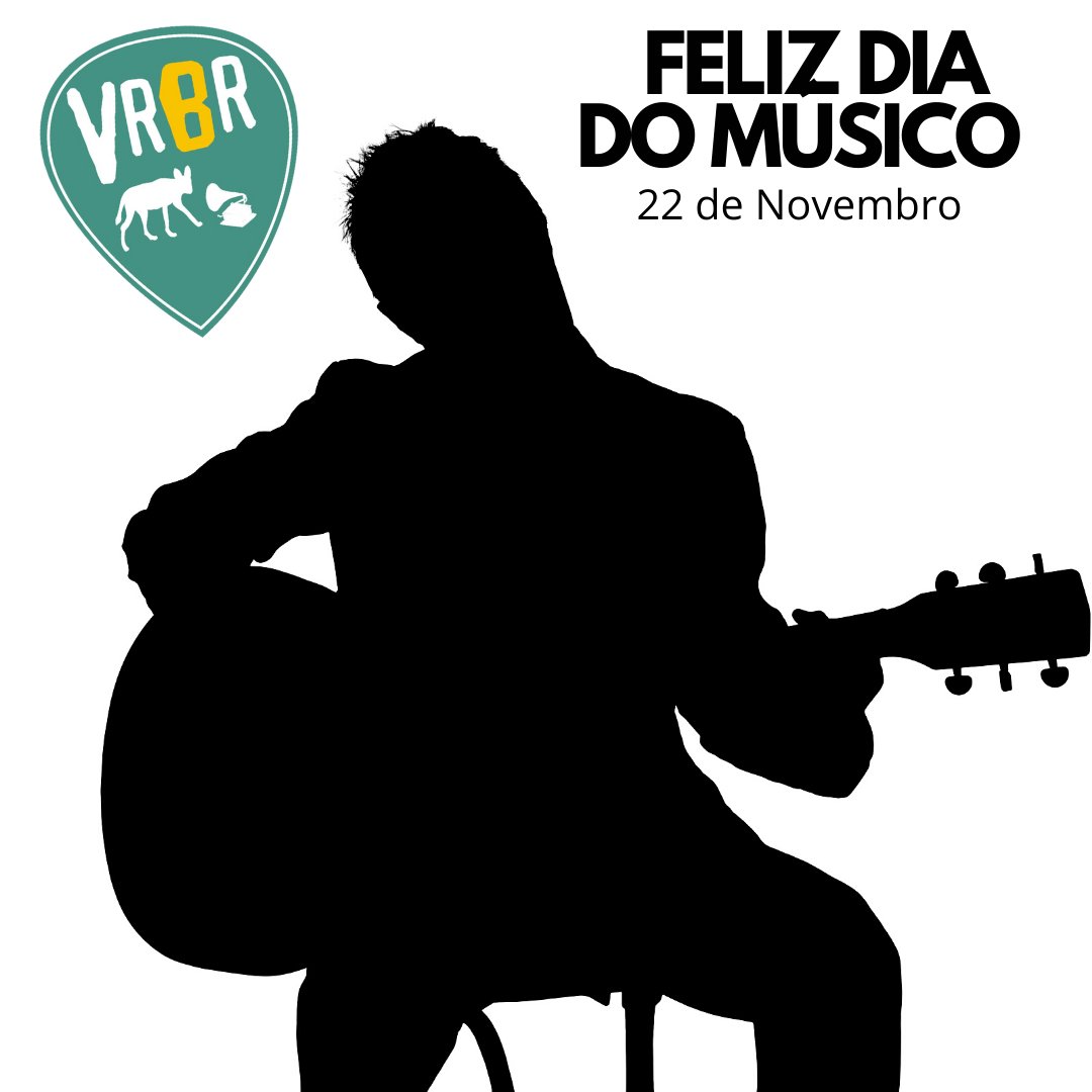 Sem música, a humanidade seria apática e a inspiração não iria nos preparar para tantas conquistas, por isso temos que valorizar quem dá vida as canções...

Feliz Dia do Músico!

#diadomusico
#vrbr
#musicaautoral
#musicaindependente