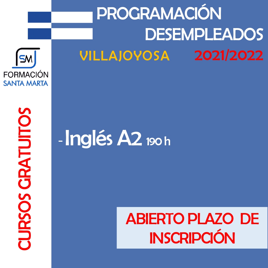 FormacionSantaM's tweet photo. CURSOS GRATUITOS DIRIGIDOS A DESEMPLEADOS - VILLAJOYOSA

La preinscripción se realiza a través de la aplicación de GVA Labora o desde su página web (https://t.co/DOaTdEhNDA) https://t.co/DBnokHKHkY
