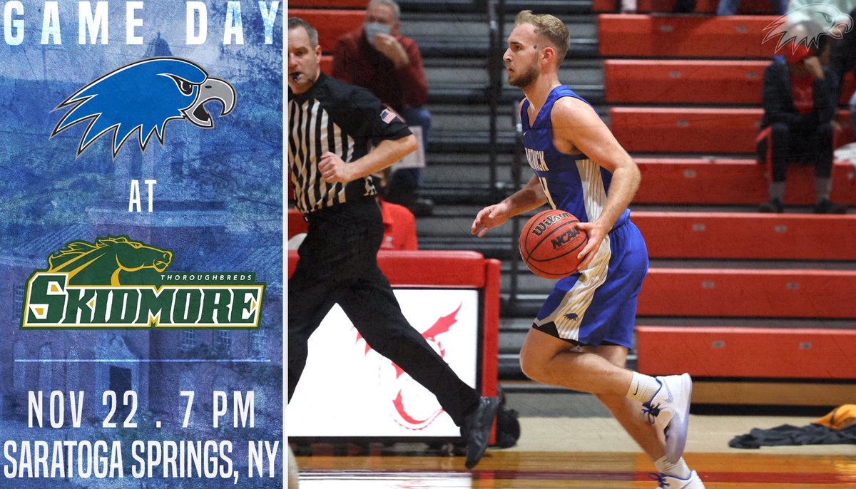 HartwickMBB's tweet photo. 🔹GAMEDAY🔹

The boys travel to Skidmore for the non conference matchup tonight at 7:00 PM! #TCC https://t.co/P7CwCdvAlT