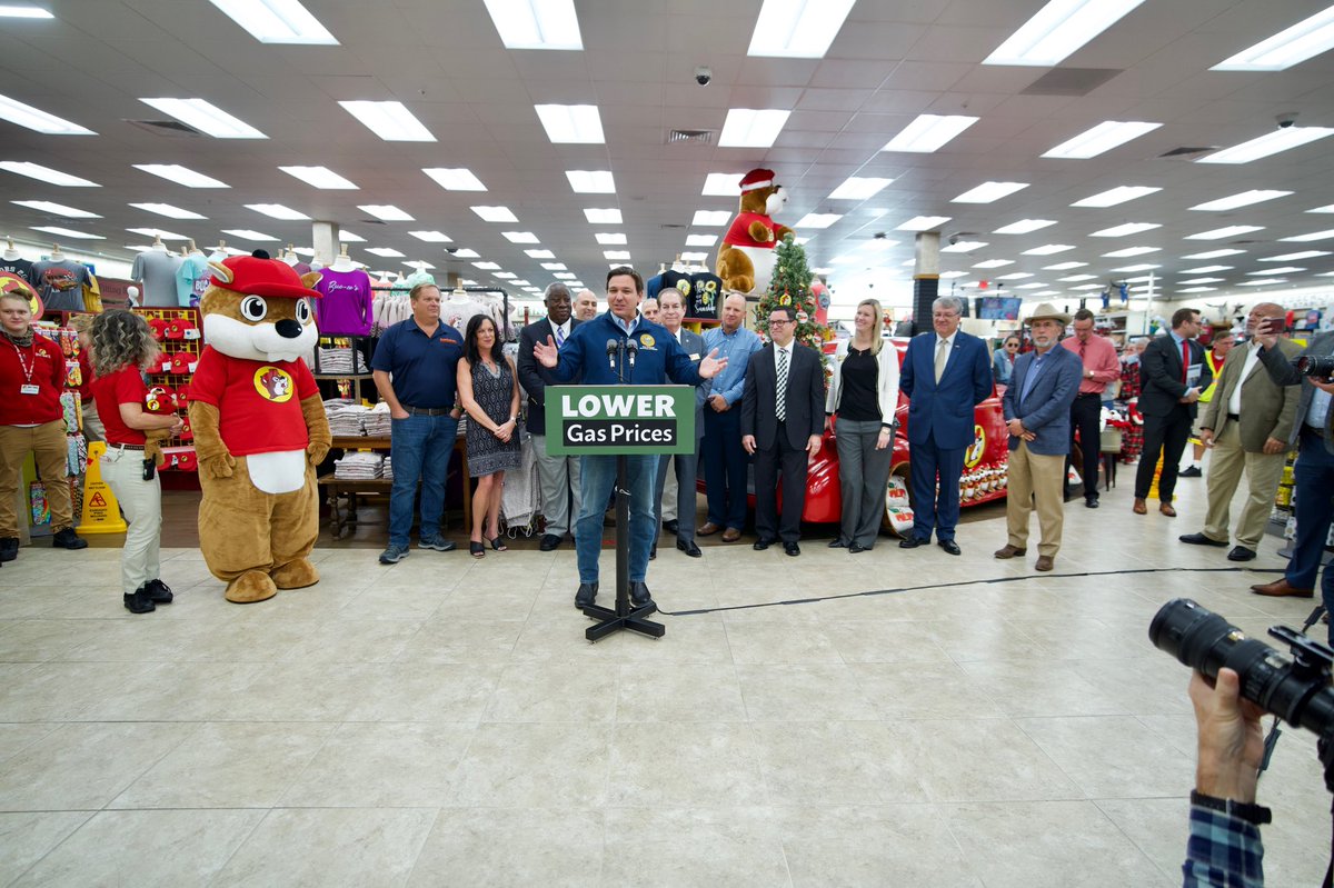 GovRonDeSantis's tweet photo. I’m proposing that the Florida legislature provide more than $1 billion in gas tax relief to help Florida families save at the pump. https://t.co/b82NQfPllU