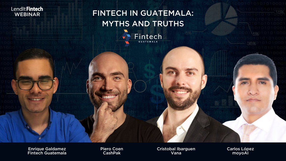 Sometimes it feels like LatAm #fintech is focused only on Brazil &amp; Mexico, there’s innovation happening all across the region. 

Our webinar next week takes a closer look at the fastest growing fintech market in the world, Guatemala✨