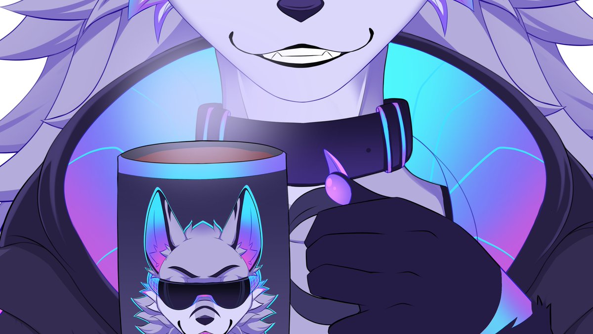 LitchieD's tweet photo. Vtuber is coming soon ~ 💙😈
#Vtuber #Rokos #furry #chill #stream https://t.co/jiWfJh3Bo5