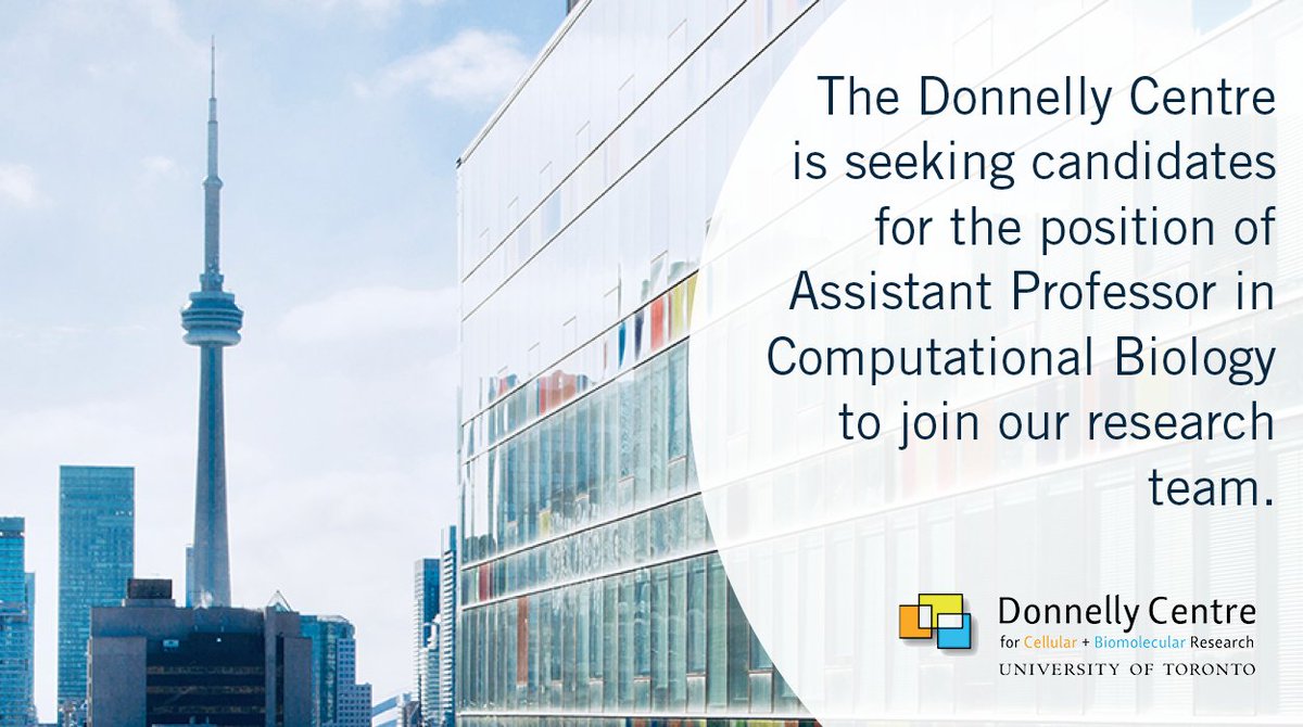 DonnellyCentre's tweet image. Faculty job alert! Please RT

Join our team of scientists from all disciplines working at the frontiers of biomedicine.

Applications deadline January 31, 2022.

bit.ly/AssistantProfe…