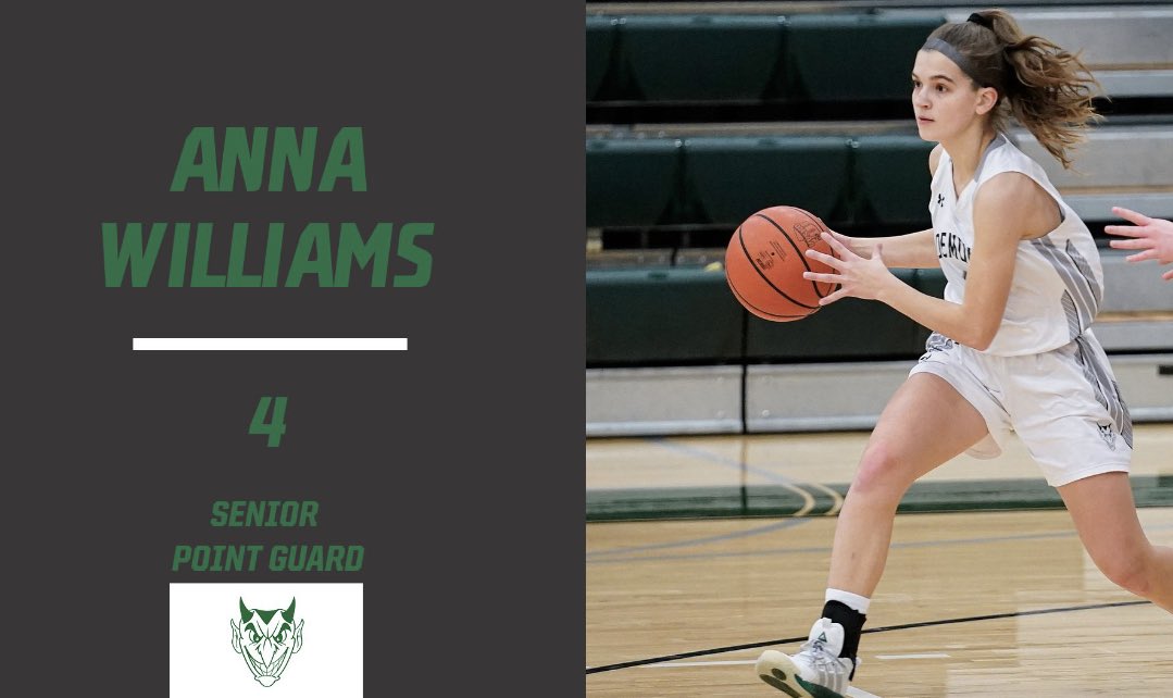💚🏀🤍Lady Demon Seniors🤍🏀💚

Our FINAL Senior is Anna Williams!  <a href="/annawillliams_/">Anna</a> has been a member of the Lady Demon Basketball program all four years, member of the National Honor Society, and a standout player on the field with <a href="/demongirlsoccer/">WHS Girls Soccer</a> <a href="/WestlakeDemonVB/">Westlake Volleyball</a> #RaiseTheBar