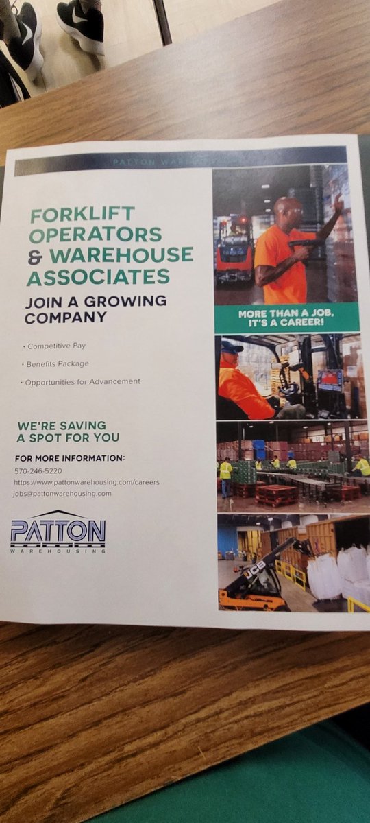 wrhsprincipals's tweet image. Watsontown Trucking/Patton Logistics visited with our English 12 students to share about entry level positions available within their company. #CareerAwareness #CareerReadiness