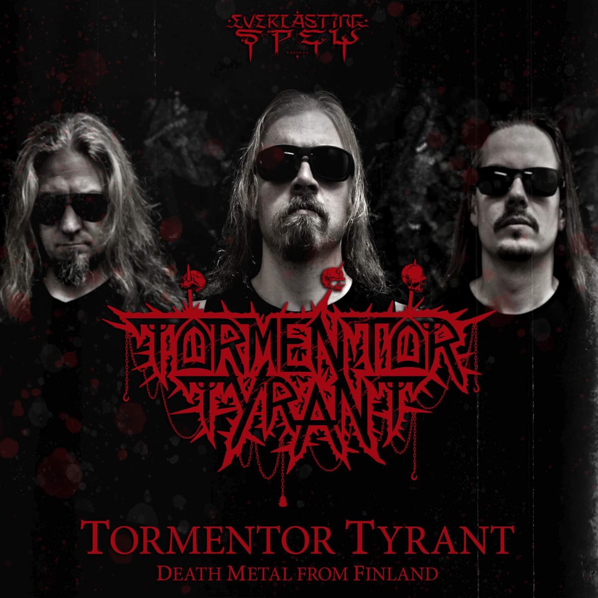 We can finally announce the signing of primordial Death Metal purveyors Tormentor Tyrant!
Feat. members from Solothus, Corpsessed, Tyranny &amp; Profetus, TT will definitely please fans of early 90s Death Metal and bands like Malevolent Creation, Cannibal Corpse, Cancer and Deicide.