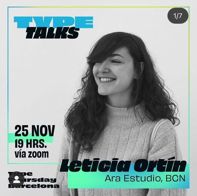 TypeThursdayBCN's tweet photo. Se acerca el día y recibiremos a Leticia de Ara Estudio y lxs Chicxs de @Bautypegame #typethursday el Jueves 25 Nov 21 https://t.co/99Sa9pyr1c