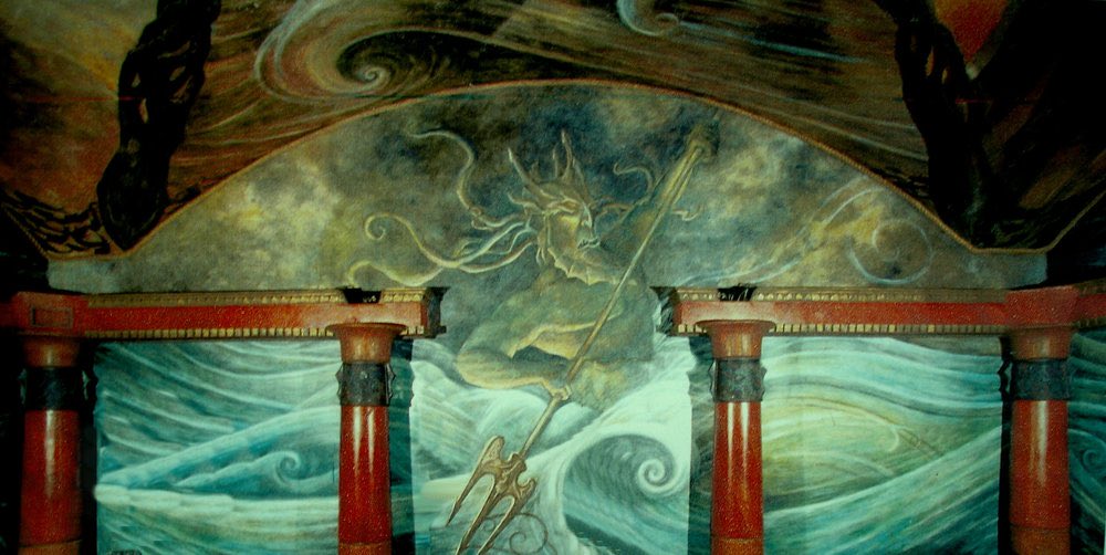 CathodeCoaster's tweet photo. It kills me how little of the Poseidon’s Fury concept art has survived the passing of time. I used to have a nice collection in my old hard drive but it’s all lost now and those sites are all gone 😪 https://t.co/lYzUl9jOUt