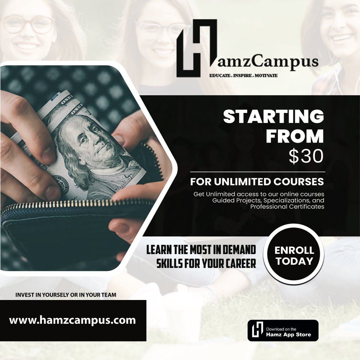 Hamzonline's tweet photo. @HamzCampus is the leading learning destination with affordable online classes. 

https://t.co/2GIOEiJ9tQ https://t.co/huyudzZVJh