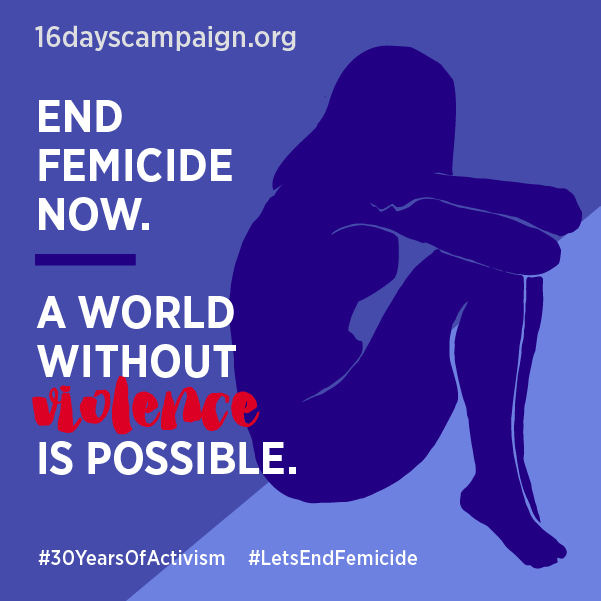 CAN_Femicide's tweet photo. For #16DaysofActivism, on the 30th anniversary in 2021, the Campaign will focus on #femicide. 

#CallItFemicide #LetsEndFemicide #30YearsOfActivism.

Join us to increase education &amp; awareness during #16Days. https://t.co/HNidCZukK6
