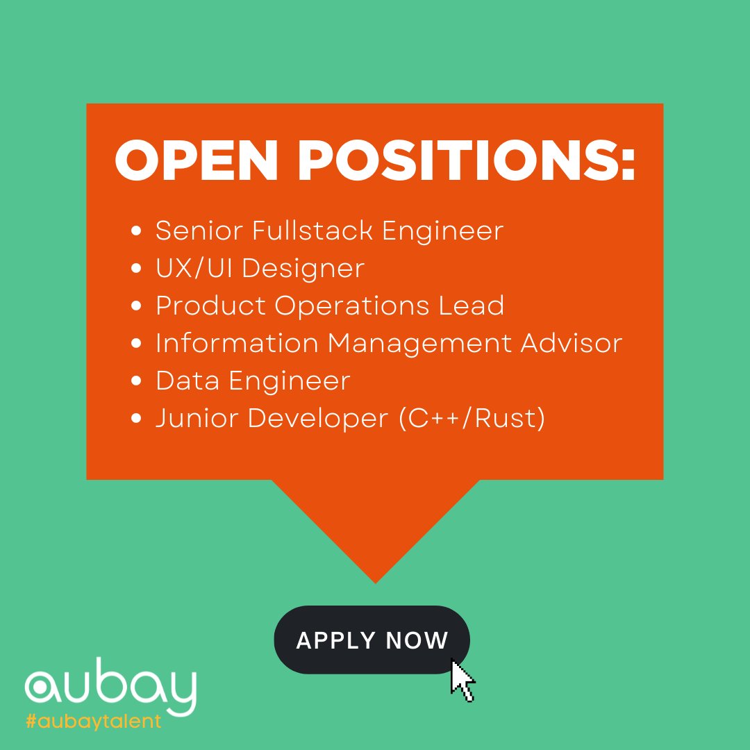 AubayUK's tweet photo. At Aubay UK, we are currently #hiring 65+ IT professionals to join our team who work on innovative projects at the forefront of the #energy #fintech #financialservices industries.

Apply today! https://t.co/5QR2OLaTbF

#devjobs #energyjobs #cryptojobs #blockchainjobs #LondonJobs https://t.co/rYgow3HqWt