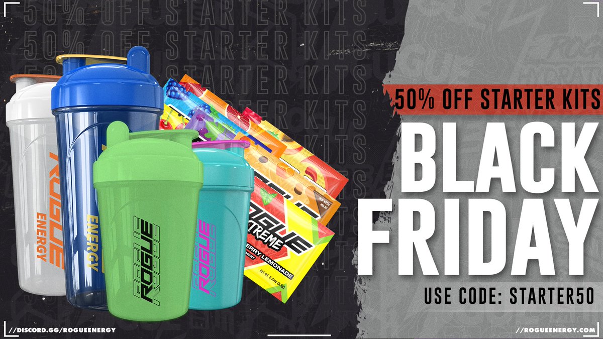 The Black Friday Week Insanity Has Begun!

Along with all of our other deals, enjoy Half Off Starter Kits with code STARTER50!

bit.ly/RogStarterKit