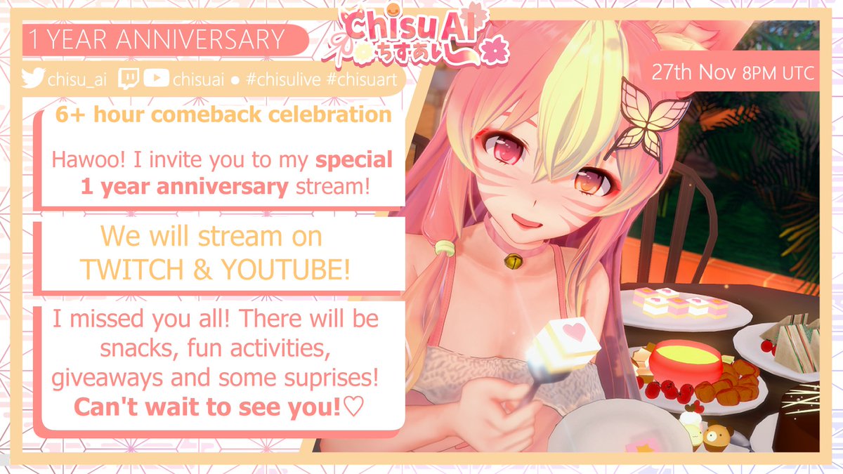🌸ChisuAI 🦊ちすあい 🎀 ・:*ੈ‧₊˚:・ tweet media