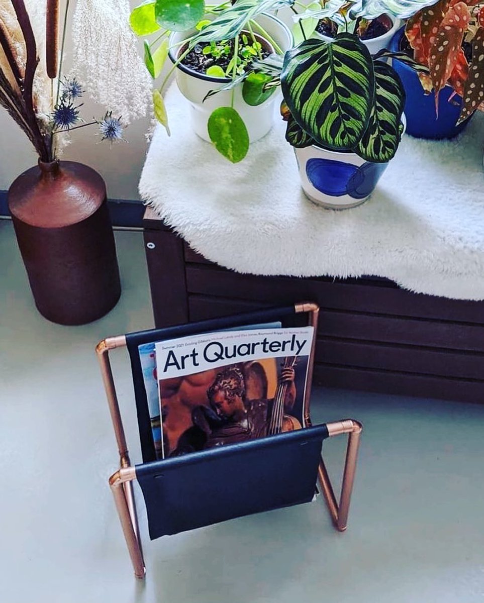 HoeStMarket's tweet photo. I absolutely love what @asofteredge make using copper pipes and jasmine resin. Their plant stands, trays with unique patterns, candlestick holders, tealight holders, plant pots, side tables, magazine racks and more suit a range of budgets and a range of interiors. https://t.co/N45U0nXh1X
