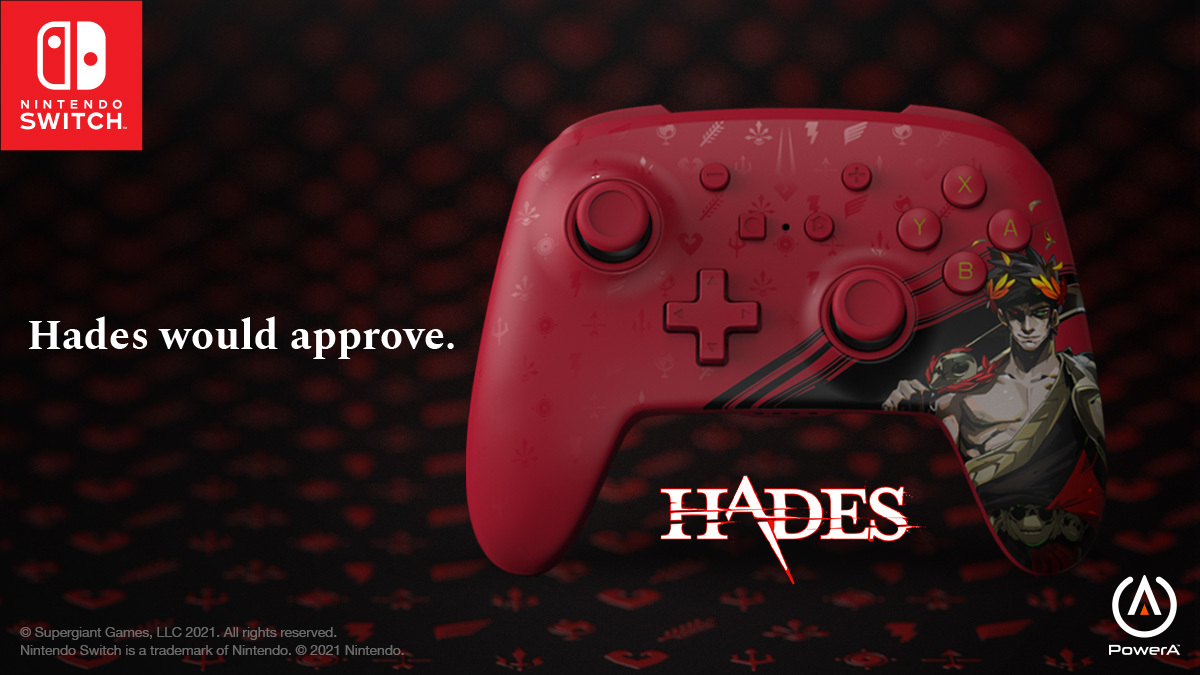  PowerA Enhanced Wireless Controller for Nintendo Switch - Hades  : Video Games