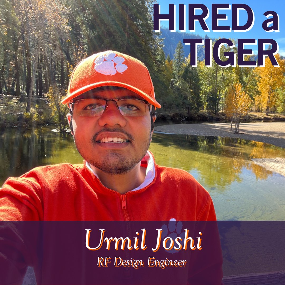 Congratulations to these graduates on their new jobs!

Grace Gullion (December 2021) - Exact Sciences, Inside Sales Rep.
Urmil Joshi (May 2021) - RF Design Engineer 

Want to be featured? Check out the survey linked in our bio!

 #cucareercenter #hirecutiger #clemsonuniversity