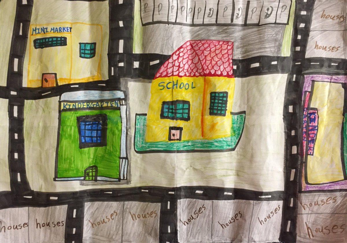 KyriakiDer's tweet photo. Happy #Mapping Monday! My year5 #Students really enjoyed creating neighborhood maps #LearningJourney1 #onlinelearning #mindmap @OutofEdenLearn https://t.co/nflLYf3KoV