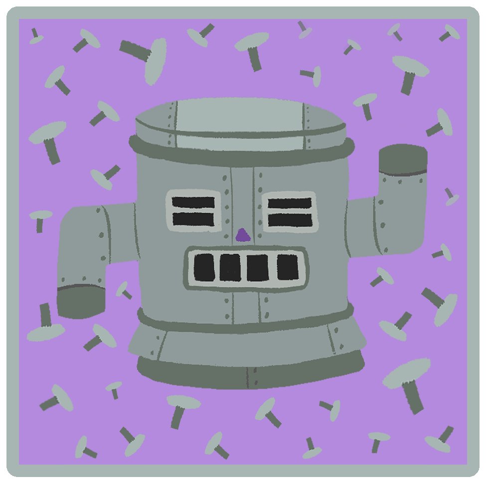 Anyhow, here are a few recent pieces, cause I still do that sometimes. I've been loving the gyroids they added to Animal Crossing: New Horizons. A thwopoid and aluminoid, respectively.