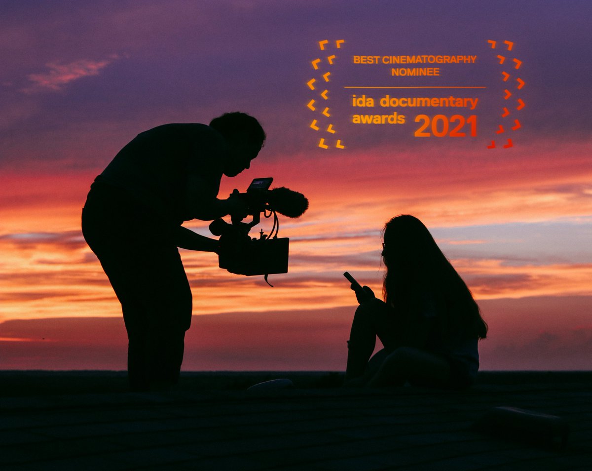 Thrilled to be nominated for an IDA Award for Best Cinematography! <a href="/IDAorg/">International Documentary Association (IDA)</a> ❤️❤️❤️