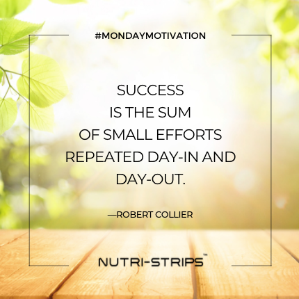 What efforts have you made towards your overall wellness today?

#MondayMotivation #WellnessMyWay #NUTRISTRIPS