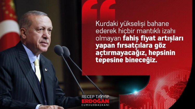 _AhmetMutlu_06's tweet photo. Cumhurbaşkanımız Sn. Recep Tayyip Erdogan: “Ülkemizi bunca tuzaktan, badireden nasıl çıkardıysak Allah‘ın yardımı ve milletimizin desteğiyle bu ekonomik kurtuluş savaşından da zaferle çıkartacağız.”
@RTErdogan 
@hakanhanozcan 
@Fatih__Bildik 
@akaltindag https://t.co/N6iITTsiS9