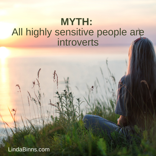 lindabinns's tweet photo. It's a myth that all people who are highly sensitive must be introverts. Around 70% are introverts, but 30% are extroverts. #highlysensitive #hsp #empath https://t.co/hijFjBxsjA