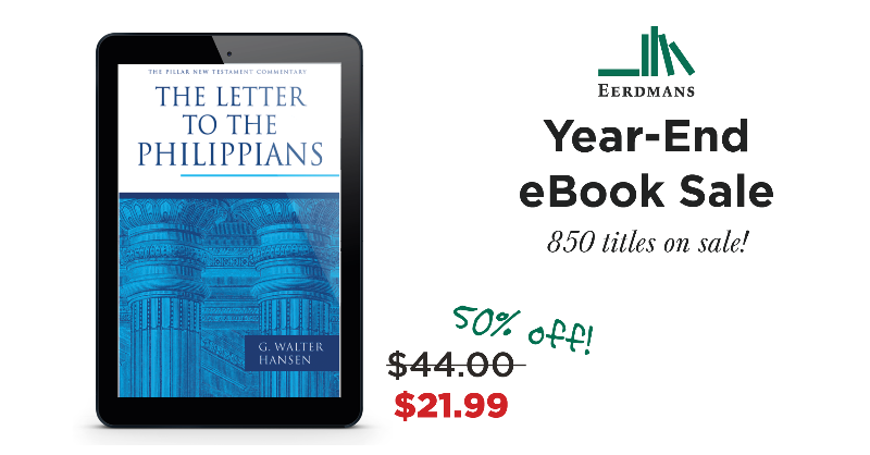 eerdmansbooks's tweet photo. The ebook of The Letter to the Philippians (#PNTC) by G. Walter Hansen is 50% off!
#Pillar #commentary #philippians #ebook #sale