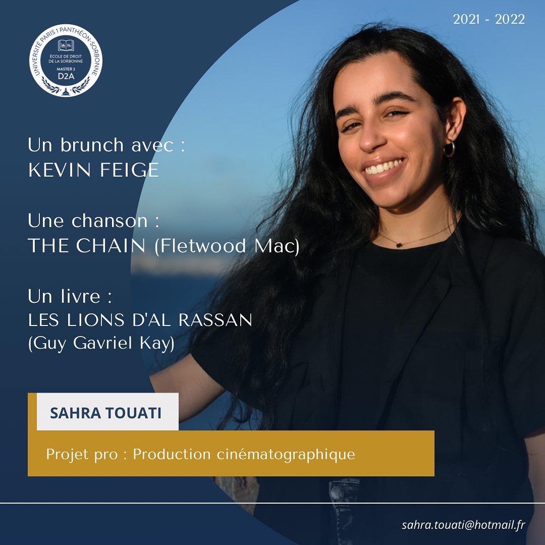 MasterD2A's tweet photo. Voici la fin des présentations de la promotion 2021-2022 du Master D2A avec Victor, Sahra et Guillaume ! 

Bienvenue ! 🤩 https://t.co/TsIwKuEcoE